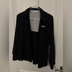Columbia Dark Charcoal Outdoor Shirt